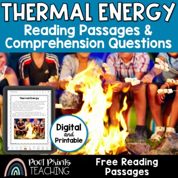 Preview of Thermal Energy Reading Passages, Free
