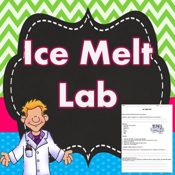 Preview of Thermal Energy Transfer Ice Melt Lab