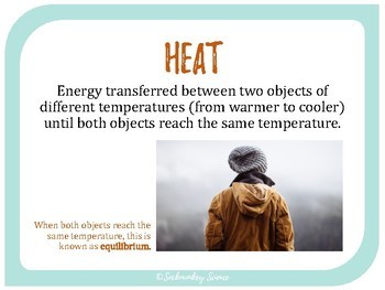 heat science definition