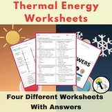 Thermal Energy Worksheets: Thermal Transfer and Temperatur