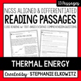 Thermal Energy & Heat Reading Passages | Printable & Digit
