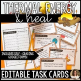 Thermal Energy & Heat Transfer Task Cards - Conduction Con
