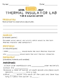 Thermal Insulator Lab (Good, Butter, Best)