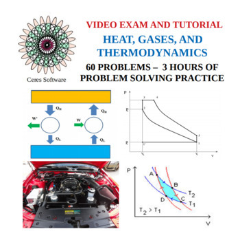 Preview of Thermodynamics and Heat - AP Physics 2 - Problem Solving Video Exam and Tutorial
