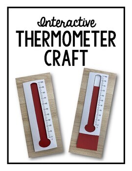 Preview of Thermometer Craft