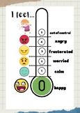 Thermometer Feelings Chart