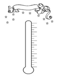 Thermometer Goal Worksheet