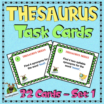 task list thesaurus