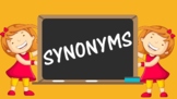 Thesaurus Work and Synonyms - Vocabulary Enhancing Activities