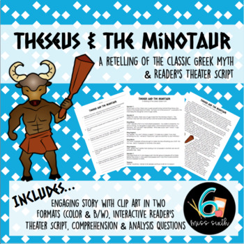 Preview of Theseus and the Minotaur