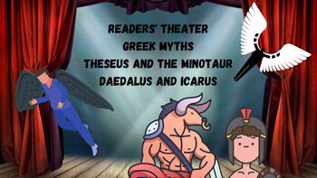 Preview of Theseus and the Minotaur / Daedalus and Icarus Readers' Theater and Activities