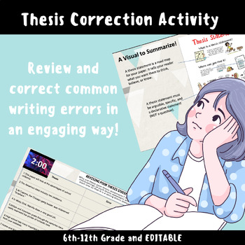 thesis correction online