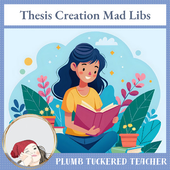 Preview of Thesis Creation Mad Libs