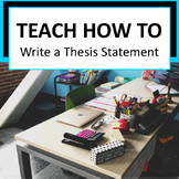 Thesis Statement Lesson Plan