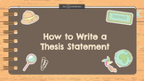 Thesis Statement PPT for Middle Schoolers