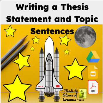 Preview of Thesis & Topic Sentences: Writing Guide for ELA Students (Grades 7-12)