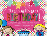 They Say It's Your Birthday! - Birthday Pack