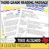 Third Grade Reading Comprehension Passage for Fiction Lege