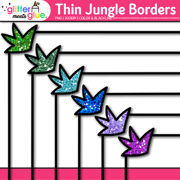 jungle clipart border