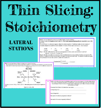 Preview of Thin Slicing: Stoichiometry - Lateral Stations