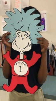 Thing 1 and Thing 2 Craftivity by Teach from the heART | TpT