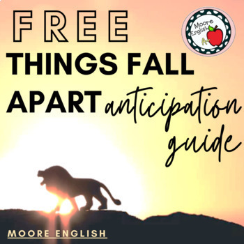 Preview of Things Fall Apart Anticipation Guide (PDF, Google Form, Google Slides) / Freebie