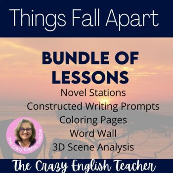 Preview of Things Fall Apart Bundle of Lessons Unit digital resource