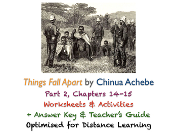 Preview of Things Fall Apart (Chinua Achebe) Ch. 14-15 - Colonialism - Activities + ANSWERS