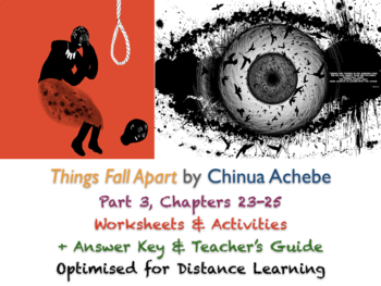 Preview of Things Fall Apart (Chinua Achebe) Ch. 23-25 - The Title - Activities + ANSWERS
