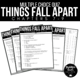 Things Fall Apart Multiple Choice Test and Answer Key Ch. 7-9