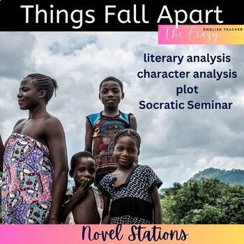 Preview of Things Fall Apart: Novel Study Literacy Stations: Common Core: Digital Activity