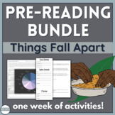 Things Fall Apart Pre-Reading Activities and Lessons Bundle