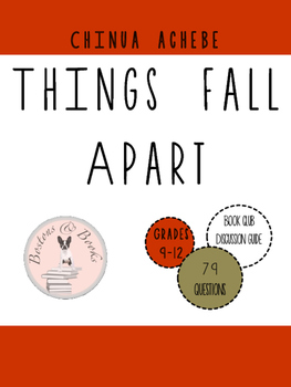 Things Fall Apart by Chinua Achebe Book Club Discussion Guide | TPT