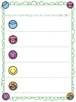 Things That BUG Me Worksheet Set by Counselor Corner | TpT