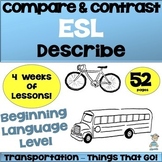 ESL - Things That Go! Beginners - ELL Curriculum - English