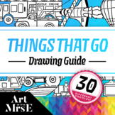 Things That Go Drawing Guide | How-to guides for 30 Differ
