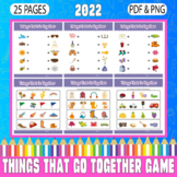 Things That Go Together Activity Game
