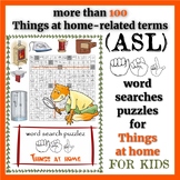 word find - ASL Fingerspelling Word Search Puzzles - Thing
