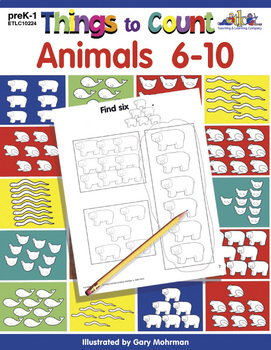 Preview of Things to Count: Animals 6-10