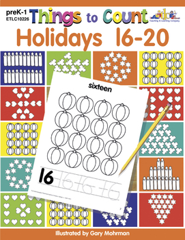 Preview of Things to Count: Holidays 16-20
