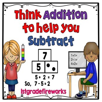Preview of Think Addition to Help you Subtract