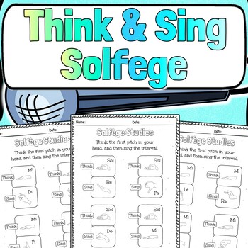 Solfege and Movable Do for pitch worksheets