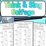 Think And Sing Solfege Worksheets