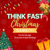 Think Fast Christmas end of year game