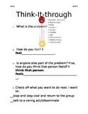 Think-It-Through Worksheet