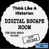 Think Like A Historian Escape Room