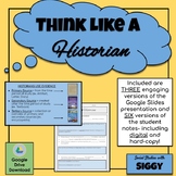 Think Like A Historian: Google Slides and Student Notes