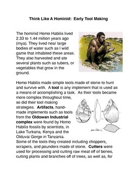 Preview of Think Like a Hominid: Early Tool Making