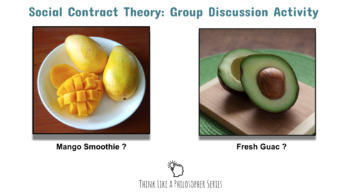Preview of Think Like a Philosopher: Social Contract Theory Small Group Activity