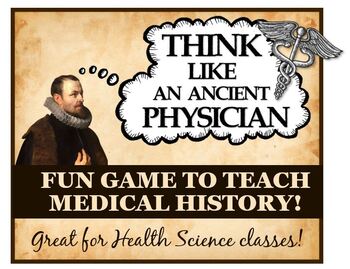 Preview of Think Like an Ancient Physician- PowerPoint Game- Distance Learning Option!